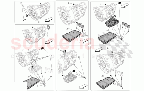 Part Diagram for Maserati 673012206