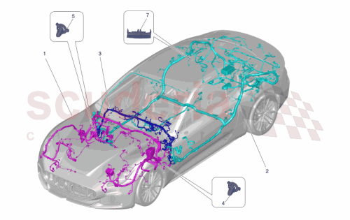 Part Diagram for Maserati 670219099