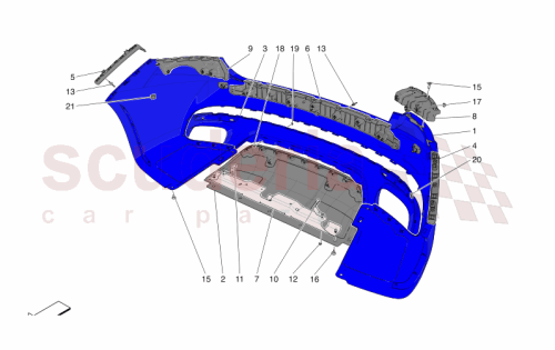 Part Diagram for Maserati 670168220