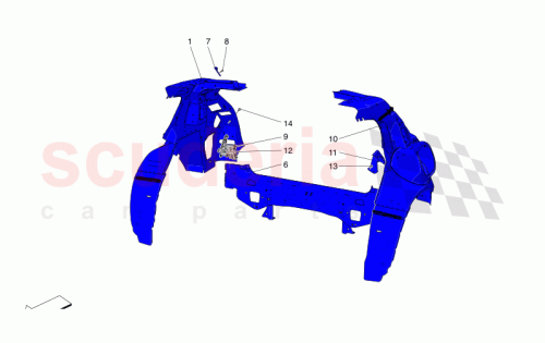 Part Diagram for Maserati 670157272