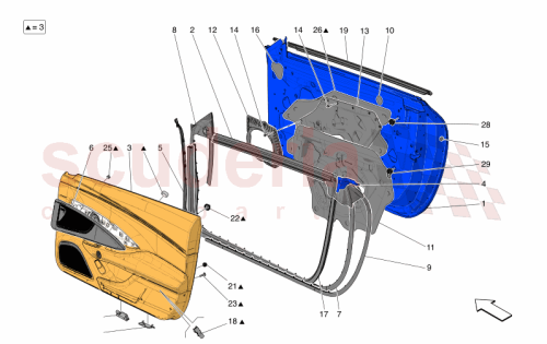 Part Diagram for Maserati 670158630