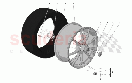 Part Diagram for Maserati 670311677