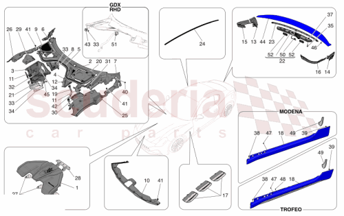 Part Diagram for Maserati 670199493