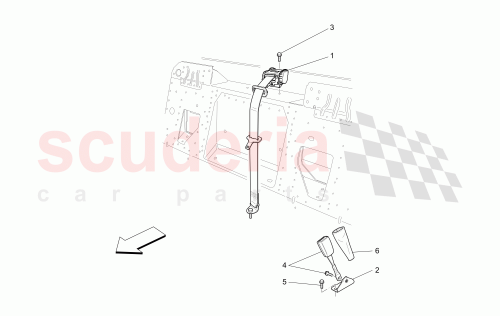Part Diagram for Maserati 80567400