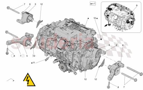 Part Diagram for Maserati 670299773