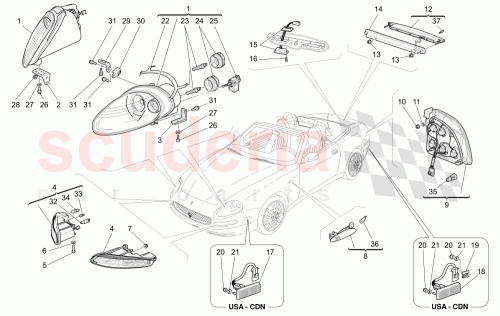 Part Diagram for Maserati 195750