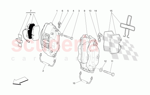 Part Diagram for Maserati 200045