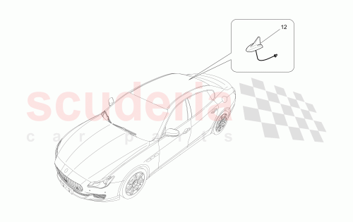 Part Diagram for Maserati 673002956