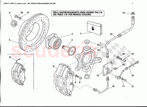 Part Diagram for Maserati 386600150