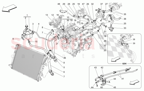 Part Diagram for Maserati 670035400