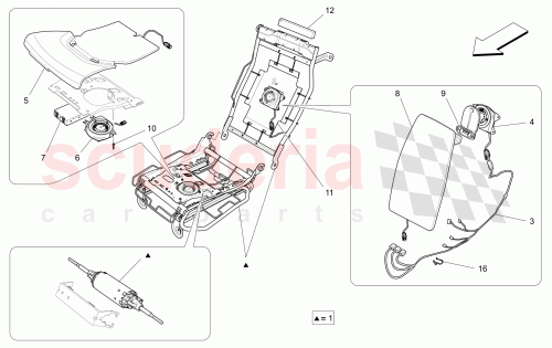 Part Diagram for Maserati 670007882