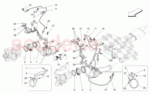 Part Diagram for Maserati 675000779