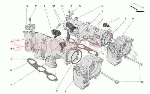 Part Diagram for Maserati 670298450