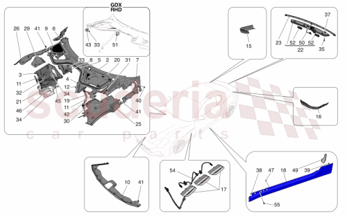 Part Diagram for Maserati 670239103