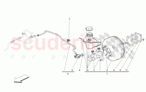 Part Diagram for Maserati 670006381