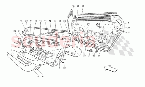 Part Diagram for Maserati 273981