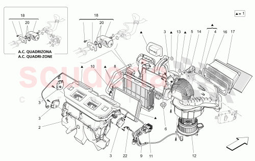 Part Diagram for Maserati 673009412