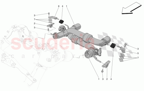 Part Diagram for Maserati 670161482