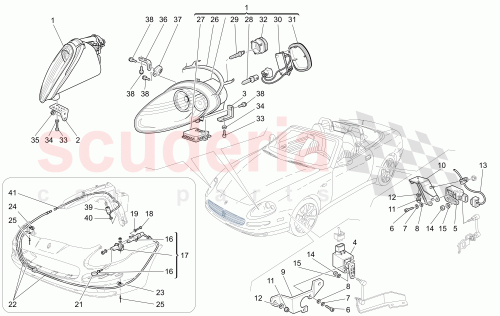 Part Diagram for Maserati 209680018