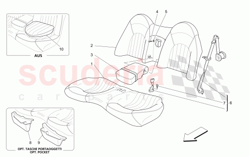 Part Diagram for Maserati 982230520