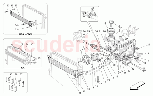 Part Diagram for Maserati 231625