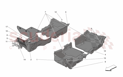 Part Diagram for Maserati 670292369