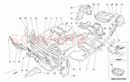 Part Diagram for Maserati 670161860