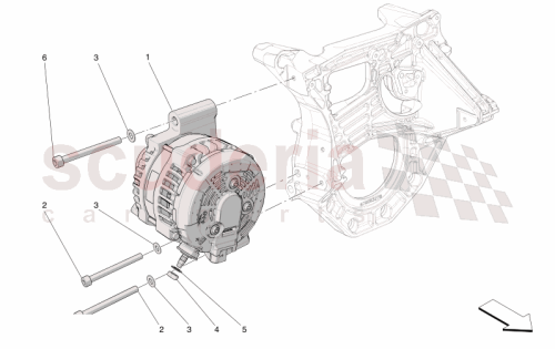 Part Diagram for Maserati 670053386