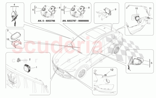 Part Diagram for Maserati 670148712