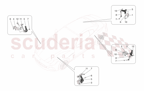 Part Diagram for Maserati 670213942