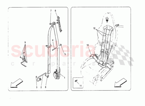 Part Diagram for Maserati 269364