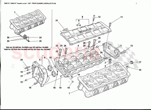 Part Diagram for Maserati 475003000