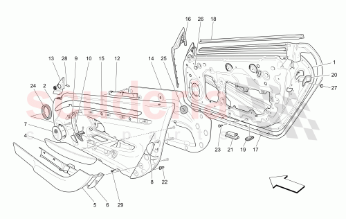 Part Diagram for Maserati 969470729