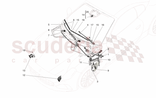 Part Diagram for Maserati 670158880