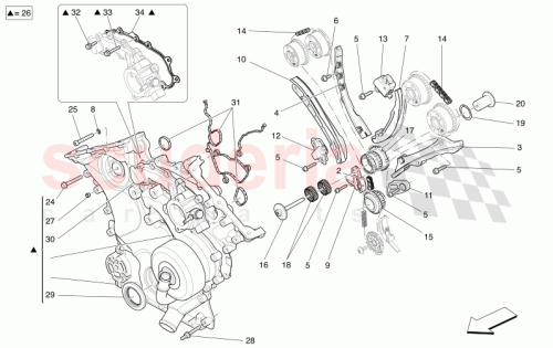 Part Diagram for Maserati 673010776
