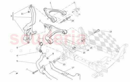 Part Diagram for Maserati 670213729