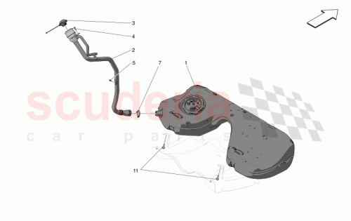 Part Diagram for Maserati 675001815