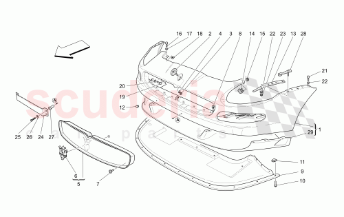 Part Diagram for Maserati 980138312