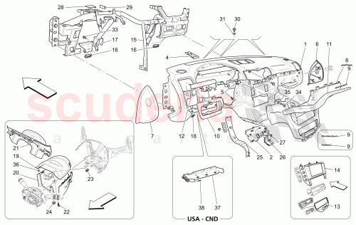 Part Diagram for Maserati 85237608