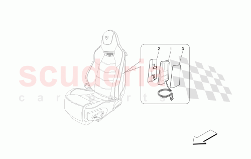 Part Diagram for Maserati 980145464