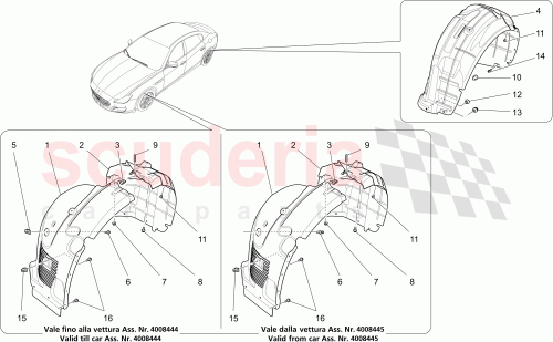 Part Diagram for Maserati 670009197