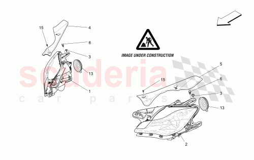 Part Diagram for Maserati 670100616
