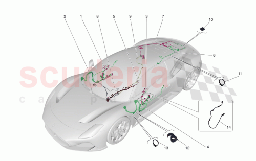 Part Diagram for Maserati 670293438
