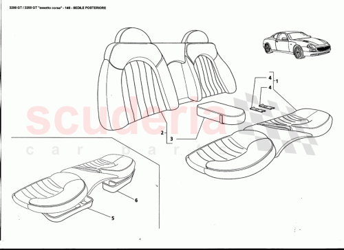 Part Diagram for Maserati 386900254