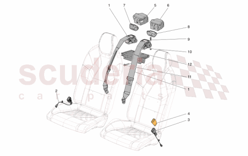 Part Diagram for Maserati 670228388