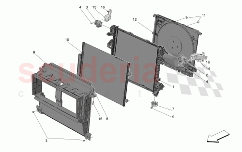 Part Diagram for Maserati 675001040