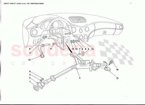 Part Diagram for Maserati 377800437
