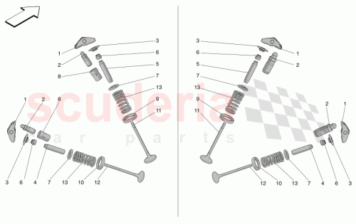 Part Diagram for Maserati 670054228