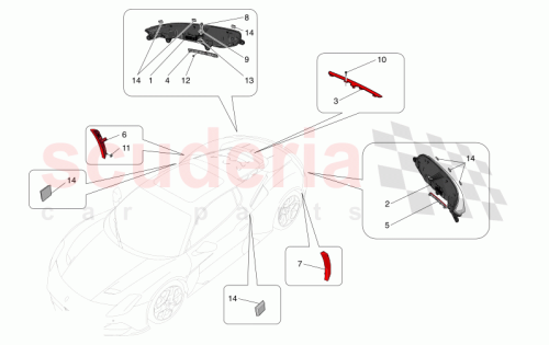 Part Diagram for Maserati 670214854