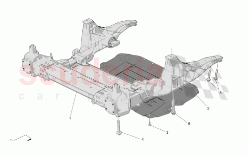 Part Diagram for Maserati 675001670